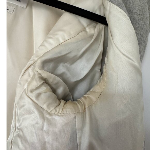 Aritzia Wilfred The Cocoon Coat - Heather Light Grey - Size Small - Picture 5 of 5